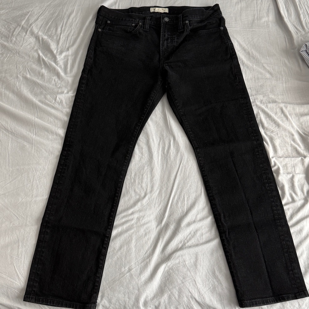 Madewell Slim Jeans Classic Black Wash